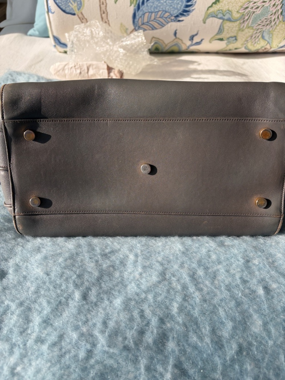 Saint Laurent Grey Leather Sac De Jour - Picture 8 of 13